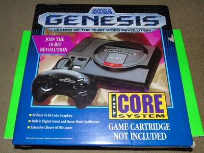 Sega Genesis BOX ONLY! NO CONSOLE! Plus Paperwork instructions Manuals - Image 1 of 4