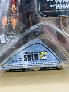 Star Trek The Wrath Of Khan Commander Sulu Actionfigur SDCC Exclusive 25th Ann - Bild 1 von 3