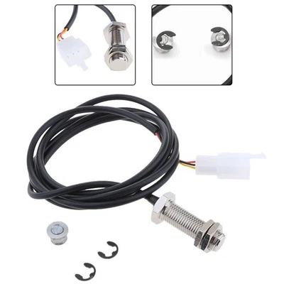 Odometer Sensor Cable Parts 3-pin Accessories Fittings Magnet Motorcycle - Image 1 of 4