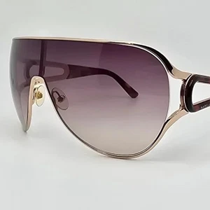 Marc Jacobs MJ106/S Sonnenbrille goldfarbenes Havanna-Gestell braune Gläser mit Farbverlauf Schild - Bild 1 von 2
