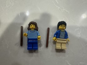 LEGO Harry Potter Hermione Granger Minifigures X2 lot  hp001 hp004 set 4714 4723