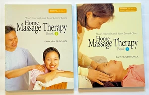 Home Massage Therapy set book 1 and book 2 Dahn Healer School  lot - Picture 1 of 8
