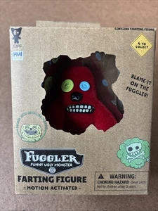 Fuggler Farting Figure Red Sasquoosh 3.5" – Motion Activated Funny Ugly Monster - Picture 1 of 11