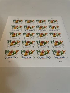 20er-Scheibe Scoot # 5635 - 2021 First-Class Happy Birthday Stempel Feier Party - Bild 1 von 2