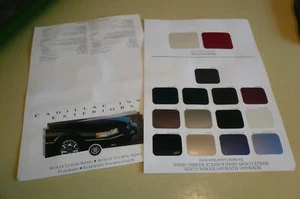 Cadillac 1995 especificaciones Sevilla Eldorado y colores - Imagen 1 de 1