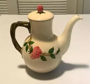 Vintage Franciscan Ware Desert Rose Coffee Pot w Lid Excellent USA 1950's - Picture 1 of 9