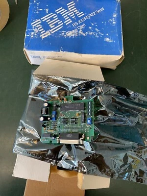 Vintage IBM 23F4395 RS-232 RS-422 Serial Interface Card 87X8594 04F5246 - Image 1 of 4
