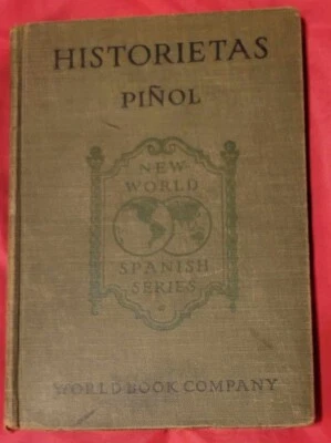 Vintage "Historietas Pinol New World Spanish Series" book from 1924 - Image 1 of 4