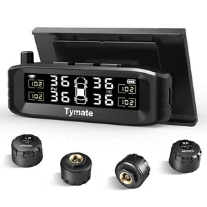 Tymate TM8 Tire Pressure Monitoring System Wireless Solar TPMS with 4 Externa - Picture 1 of 8