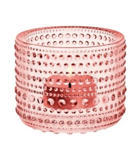 iittala Kastehelmi Votiv Lachs rosa Kerzenhalter Teelicht 64 mm - 2,52 Zoll NEU - Bild 1 von 12