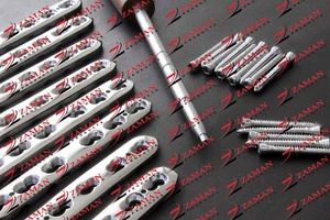 3.5mm Locking Plates LCP 4 To 16 Holes  & Screws 109PCs Set By Zaman Products - Picture 1 of 6