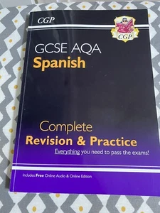 GCSE Spanish AQA Complete Revision & Practice (with CD & Online Edition) - Grade - Picture 1 of 2