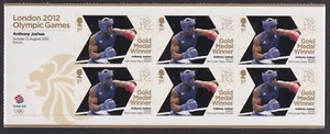 GB 2012 Olympics Gold Medal Mini Sheet MNH Anthony Joshua - Picture 1 of 1