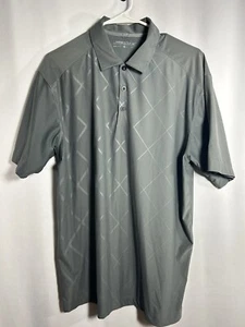 Mens Nike Golf Dry Fit Polo Sz M Medium gray Great Condition - Bild 1 von 13