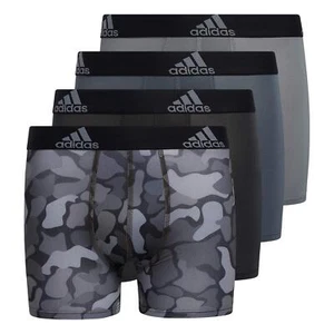 adidas ESF-12779 Boy's Performance Boxer Briefs Underwear (4-Pack) Size Medium - Picture 1 of 5