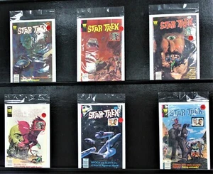 STAR TREK #51-56 WHITMAN COMICS EJECUTAN VARIANTES DE ALTA CALIDAD ¡NO SE VEN DE SU EDAD! - Imagen 1 de 4
