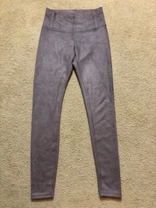 NWT Tahari FAUX Soft Leather Suede Pull On Skinny Pants Leggings Deep Taupe XS - Picture 1 of 6