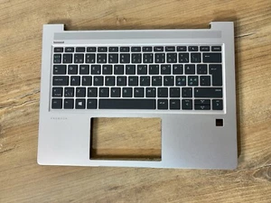 NEW!Palmrest HP ProBook 430 G6/G7 Top Cover Silver Nordic Keyboard / L44547-DH1 - Bild 1 von 10