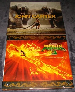 Disney The Art of John Carter A Visual Journey Kushins New + Kung Fu Panda 3 - Picture 1 of 9