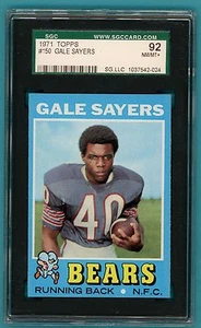 1971 Topps FB Gale Sayers – #150 SGC 92 NMMT+ 8.5! Bears! - Picture 1 of 2