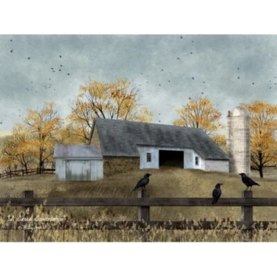 Billy Jacobs "A CASUAL CONVERSATION"  12"x16"  Canvas Print - Rustic Country - Image 1 of 2