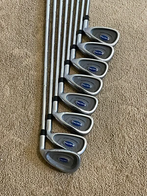 Juego de 8 palos de golf de hierro KNIGHT ELECTRA - mano derecha - SW 3 4 5 6 7 8 9 hierro Foto 1 de 4