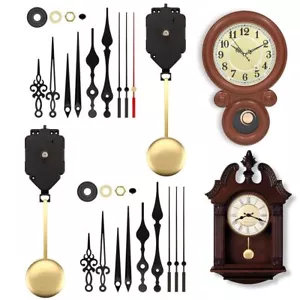 Quartz Wall Clock Pendulum Swing Movement Mechanism DIY Kit Chime Repair Parts - Picture 1 of 14