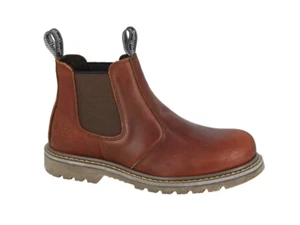 Woodland M858B Brown Twin Gusset Chelsea Boot - Picture 1 of 9
