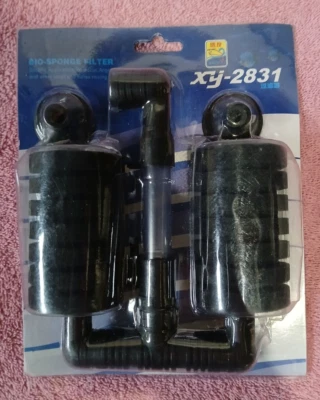 Nuevo filtro de esponja accionado por aire acuario pecera bio· filtro de esponja XY-2831 Foto 1 de 3