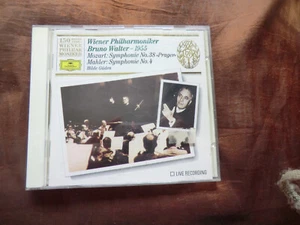 Wiener Philharmoniker Bruno Walter 1955 Mozart Mahler CD - Picture 1 of 3
