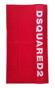 DSQUARED2 telo mare - asciugamano in cotone D7P004270 rosso - Picture 1 of 4