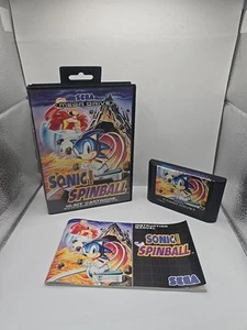 Sonic Spinball - Sega Mega Drive, komplett mit Handbuch GC getestet & funktioniert super - Bild 1 von 2