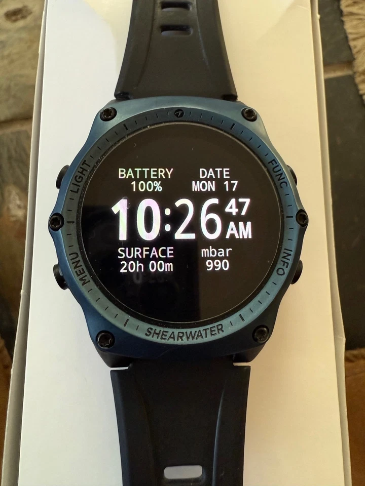 Shearwater Research Teric Dive Computer Blu - Immagine 1 di 4