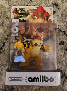 Bowser Amiibo Nintendo Wii U 3DS Super Mario Series Brand New - Picture 1 of 9