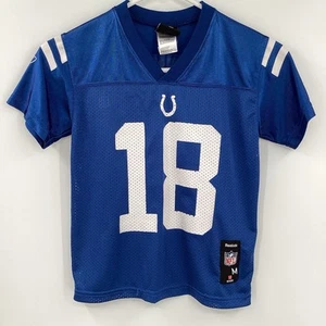 GUC Boys Reebok Indianapolis Colts Peyton Manning NFL Jersey- 5/6 - Picture 1 of 5
