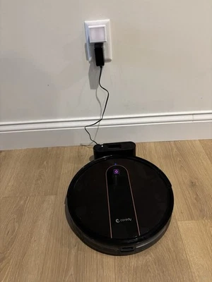 Coredy R750 3-in-1 Robotic Sweep Vacuum Mop Cleaner - Black - Image 1 of 2