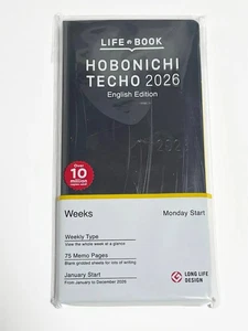 Hobonichi Techo Weeks 2026 English Junji Ito Tomie Haunting Beauty Planner - Picture 1 of 2