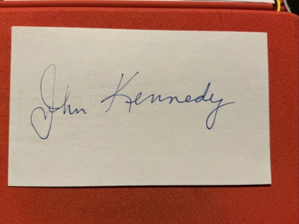 John Kennedy 🔥🔥MLB: 1962 Washington Senators 🔥🔥AUTOGRAPH 🔥🔥 - Image 1 of 1