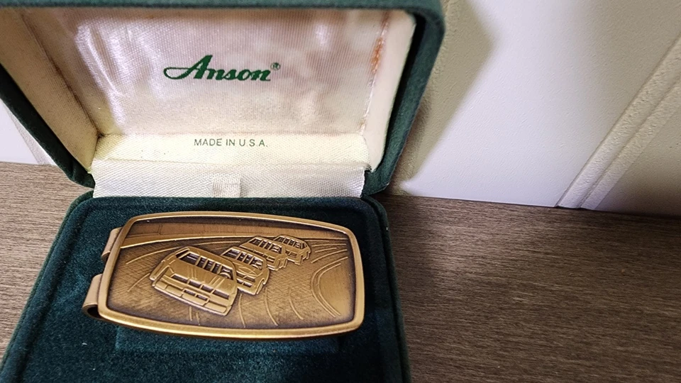 Clip de dinero de metal para autos de carreras Anson en caja original Foto 1 de 4