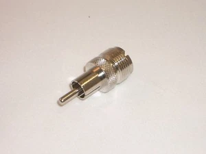 OPEK AT7702 UHF SO239 TO MOTOROLA RCA MALE ANTENNA ADAPTER FOR COLLINS HEATHKIT - Picture 1 of 1