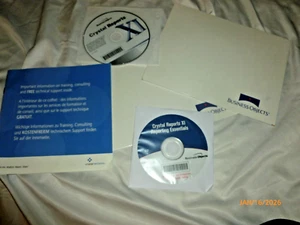Business Objects Crystal Reports XI Developer Edition PC Software 3 Discs Server - Bild 1 von 4