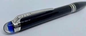 New Model MONTBLANC STARWALKER Resin & Platinum Ballpoint Pen - Picture 1 of 21