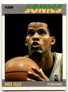1987-88 Fleer Dale Ellis Basketball Cards #33