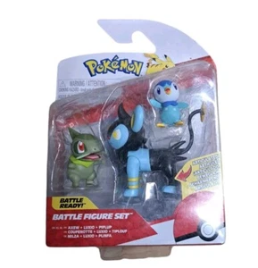 Juego de figuras de acción Pokemon Battle 2023 Axew Luxio y Piplup juguete nuevo regalo - Imagen 1 de 2