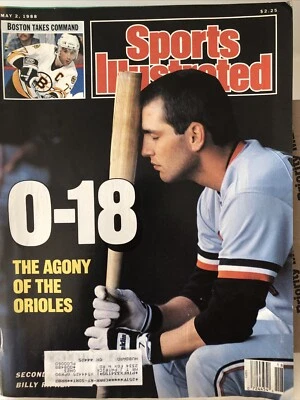 SPORTS ILLUSTRATED 5/2/88 THE AGONY OF THE ORIOLES 0-18, Wayne Gretzky - Image 1 of 4
