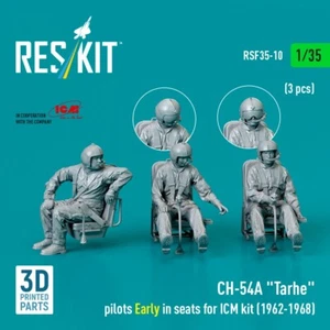 1/35 Reskit RSF35-0010 CH-54A "Tarhe" pilots Early in seats for ICM kit (1962-19 - Picture 1 of 4