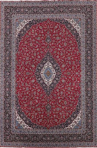 Traditional Style Red 10x13 ft Turkish Area Rug Elegant Rugs - Picture 1 of 19