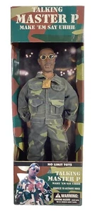 Talking MASTER P Make 'Em Say UHHH 16" bambola figura COMPLETA NUOVA CON SCATOLA no limite giocattoli - Foto 1 di 9