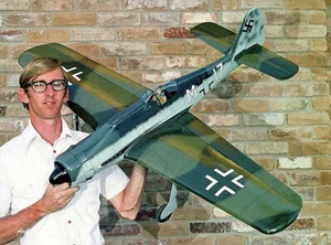Planes de acrobacias: Focke-Wulf Fw 190D-9 de Dave McClellan (1980) - Imagen 1 de 2