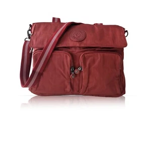 Kipling Novelty Pascola Tote Bag Premium Berry Detachable Straps office work - Picture 1 of 5